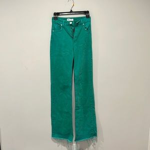 Zara Green Jeans